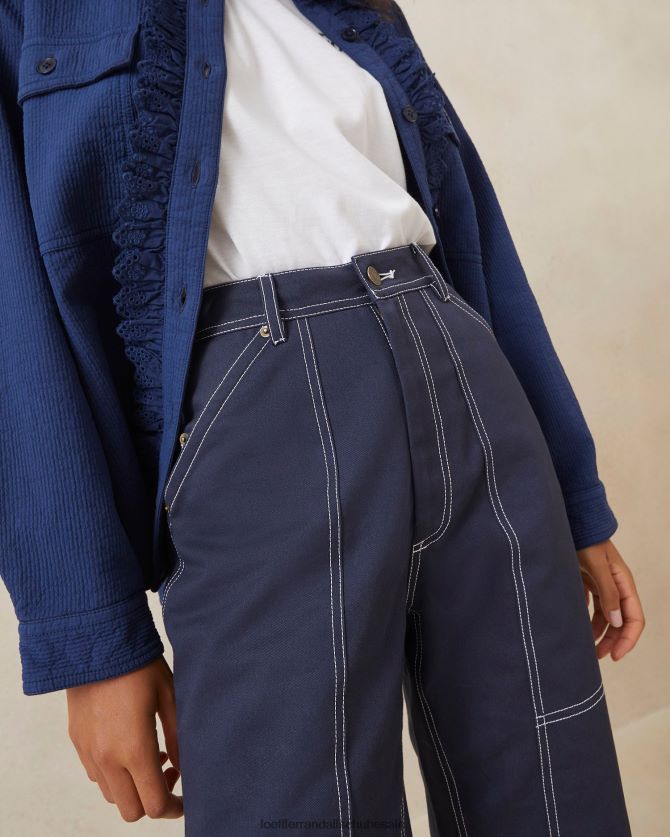 Frauen Loeffler Randall Roy Carpenter Hose Marine Kleidung 846824221