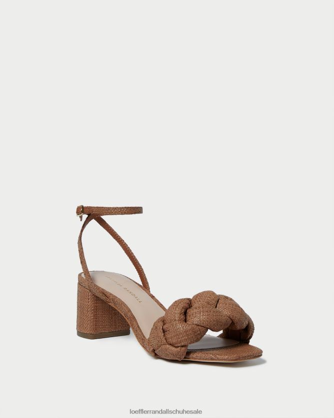 Frauen Loeffler Randall Avril niedriger Absatz braun Schuhe 84682461