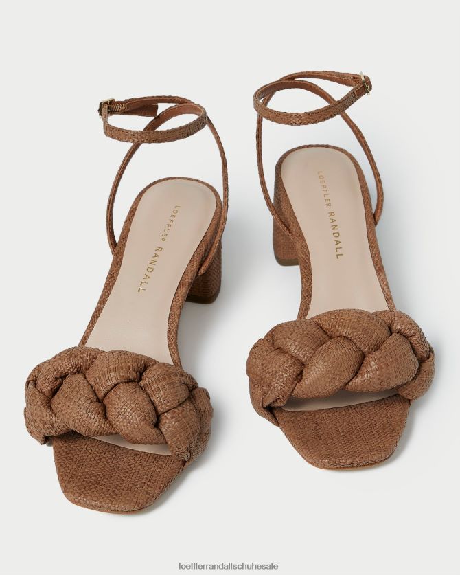 Frauen Loeffler Randall Avril niedriger Absatz braun Schuhe 84682461