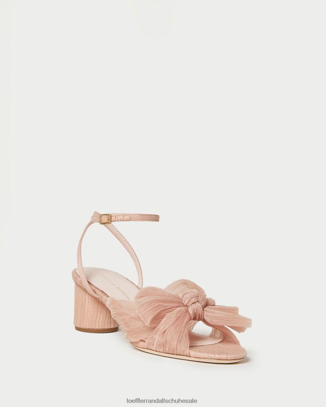 Frauen Loeffler Randall Dahlia-Faltenschleifenabsatz Schönheit Schuhe 84682430