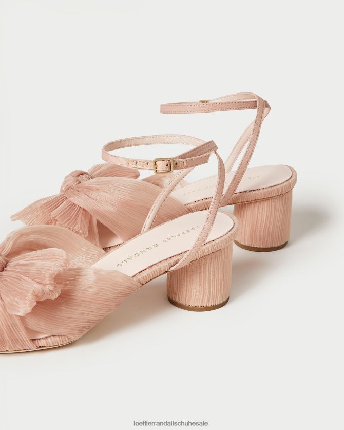 Frauen Loeffler Randall Dahlia-Faltenschleifenabsatz Schönheit Schuhe 84682430