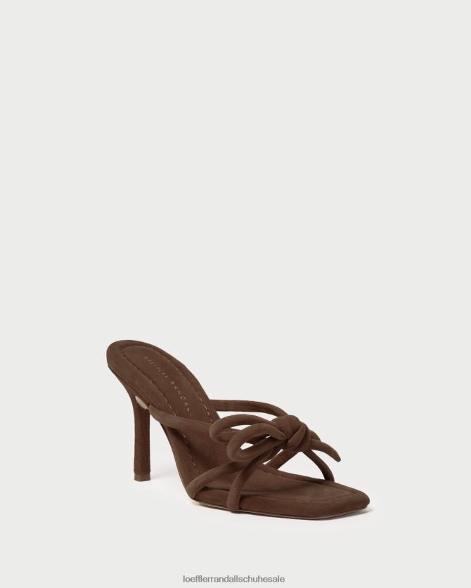 Frauen Loeffler Randall Margi-Schleifenabsatz Kakao Schuhe 84682446