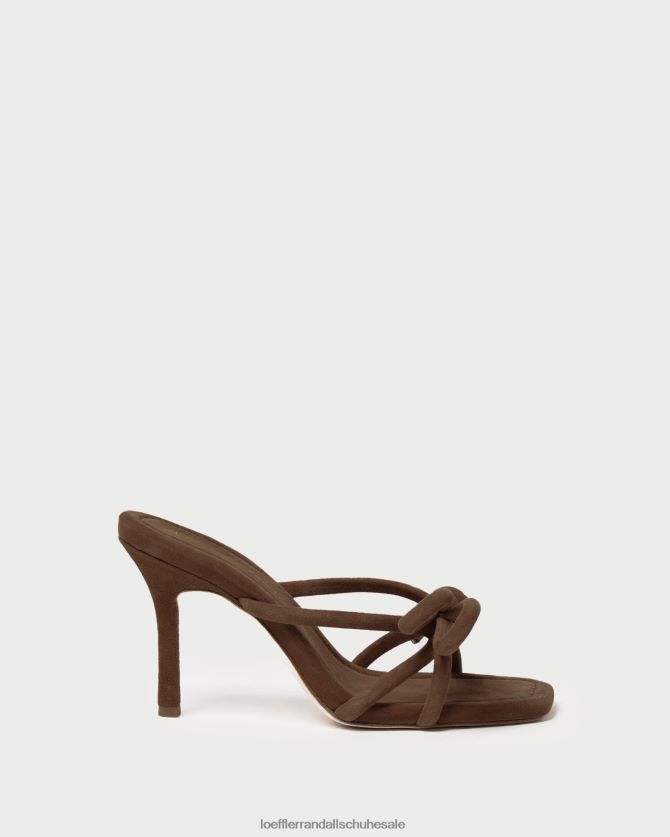 Frauen Loeffler Randall Margi-Schleifenabsatz Kakao Schuhe 84682446