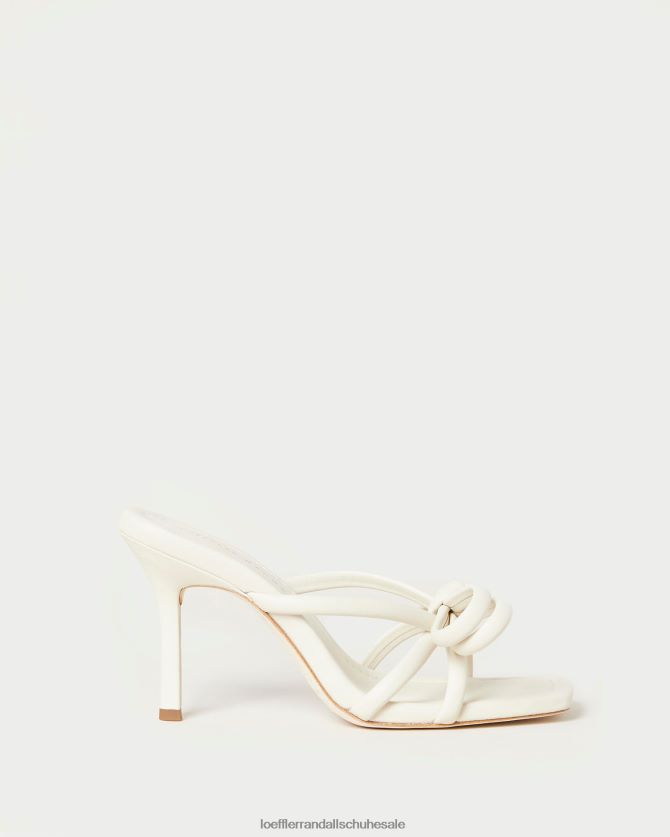 Frauen Loeffler Randall Margi-Schleifenabsatz Optik weiß Schuhe 84682444