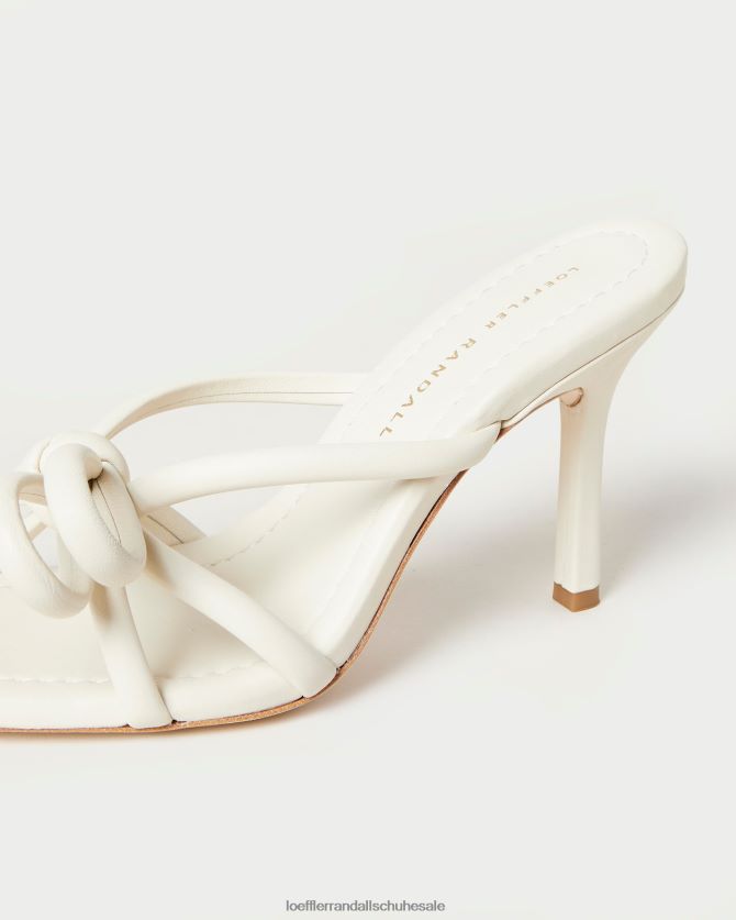 Frauen Loeffler Randall Margi-Schleifenabsatz Optik weiß Schuhe 84682444
