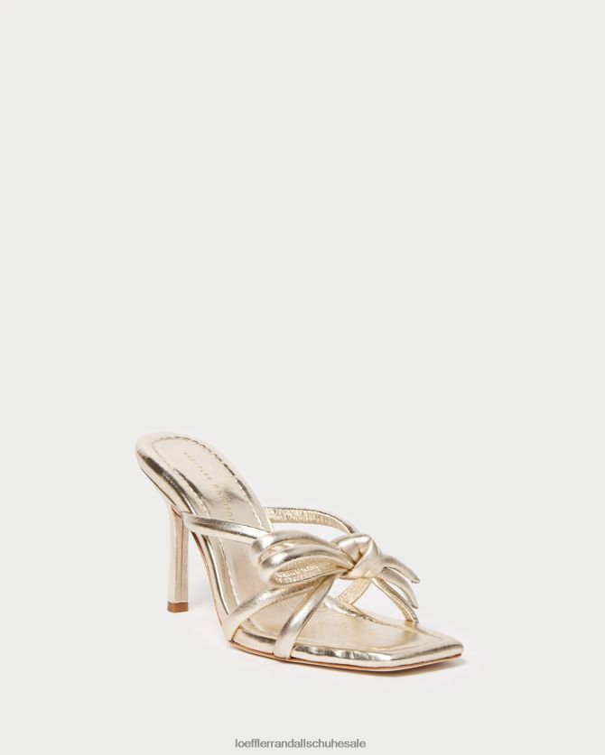 Frauen Loeffler Randall Margi-Schleifenabsatz Sekt Schuhe 84682431