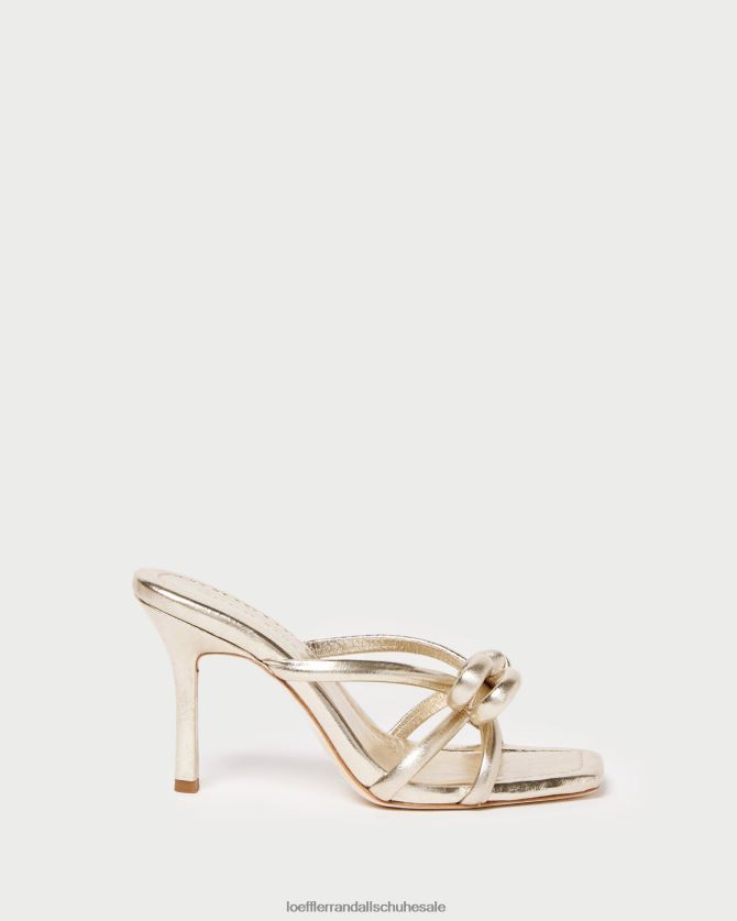Frauen Loeffler Randall Margi-Schleifenabsatz Sekt Schuhe 84682431