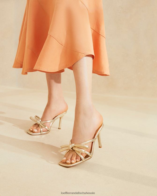 Frauen Loeffler Randall Margi-Schleifenabsatz Sekt Schuhe 84682431