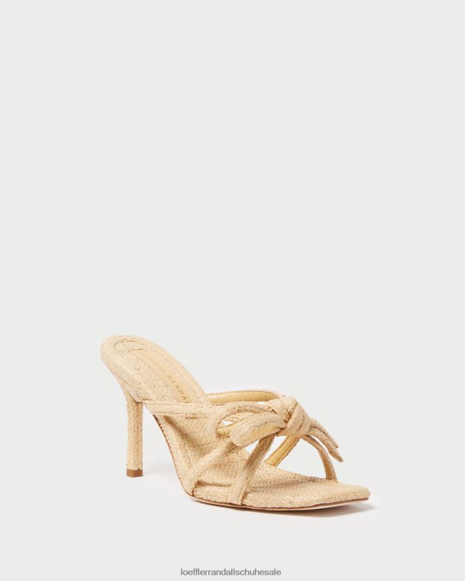 Frauen Loeffler Randall Margi-Schleifenabsatz natürlich Schuhe 84682435