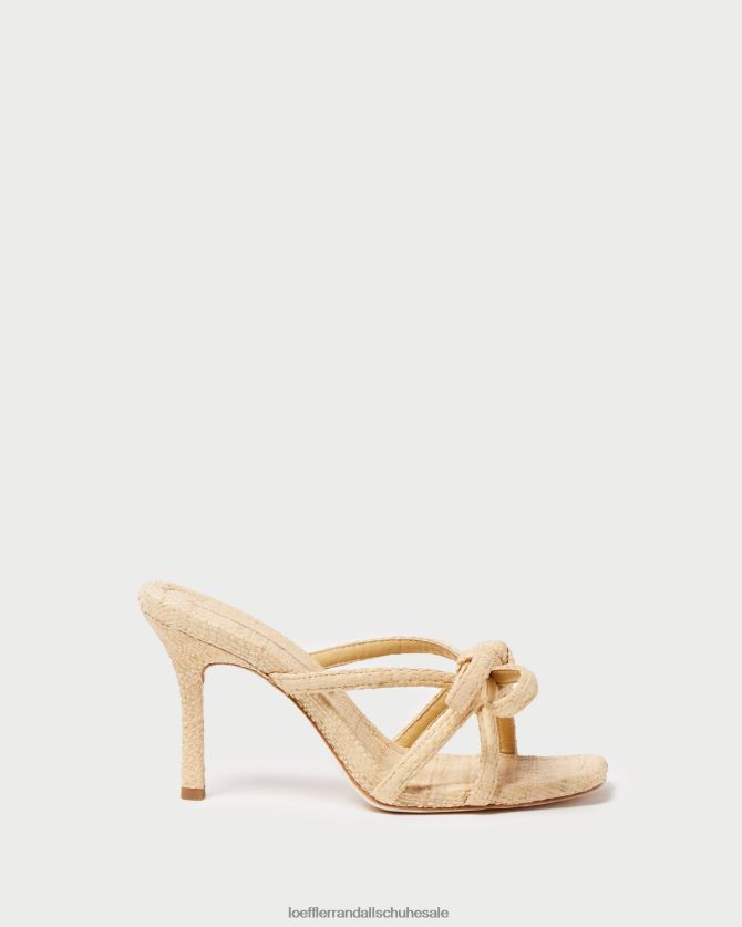 Frauen Loeffler Randall Margi-Schleifenabsatz natürlich Schuhe 84682435