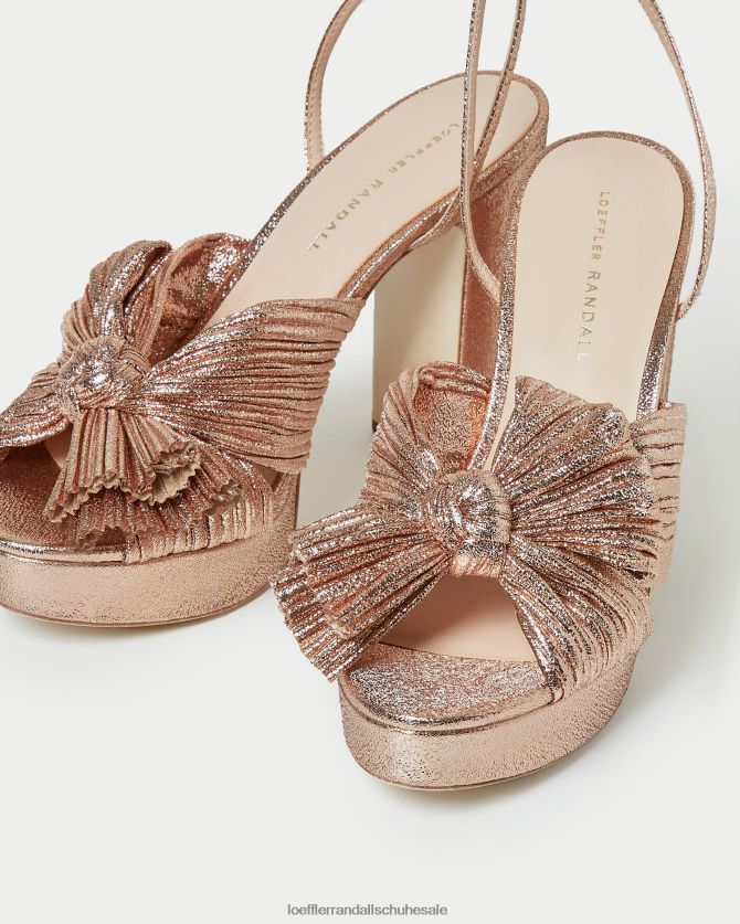 Frauen Loeffler Randall Natalia Plateau-Schleifenabsatz Düne Schuhe 84682458