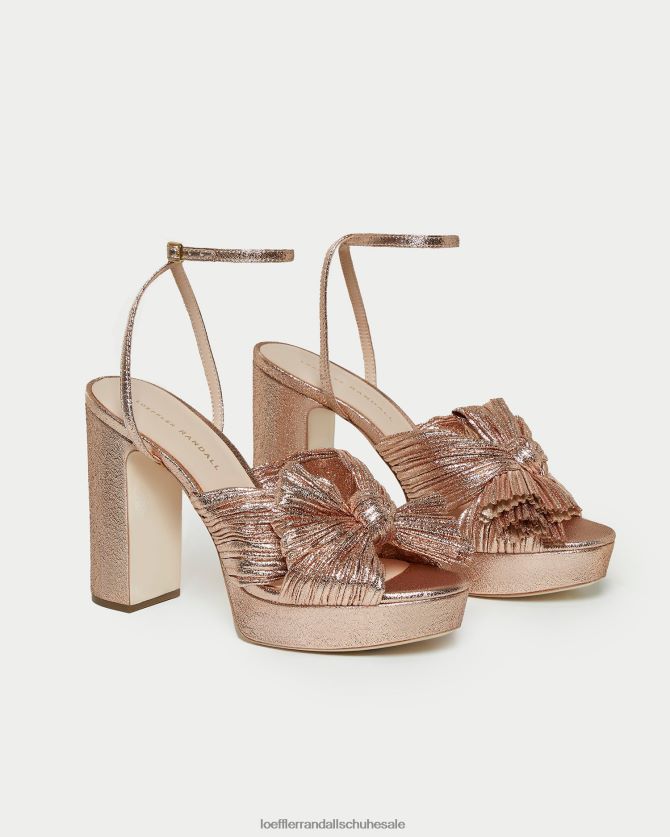 Frauen Loeffler Randall Natalia Plateau-Schleifenabsatz Düne Schuhe 84682458