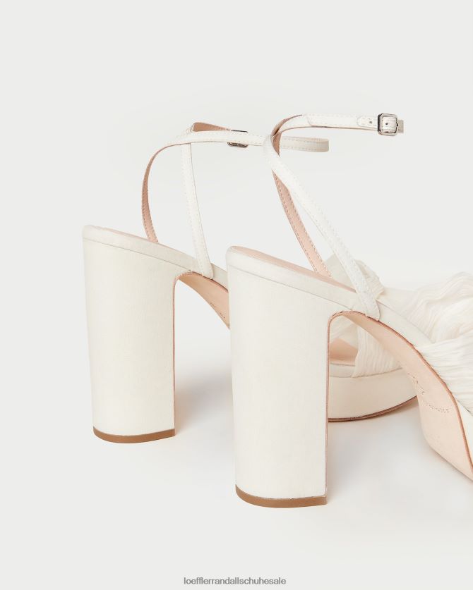 Frauen Loeffler Randall Natalia Plateau-Schleifenabsatz Perle Schuhe 84682414