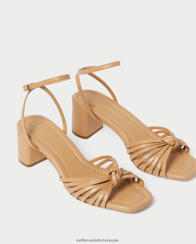 Frauen Loeffler Randall Olivia-Knoten in der Mitte des Absatzes Düne Schuhe 84682466