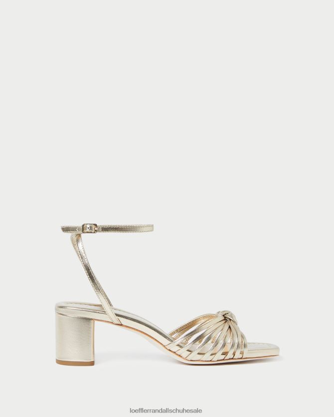 Frauen Loeffler Randall Olivia-Knoten in der Mitte des Absatzes Sekt Schuhe 84682451