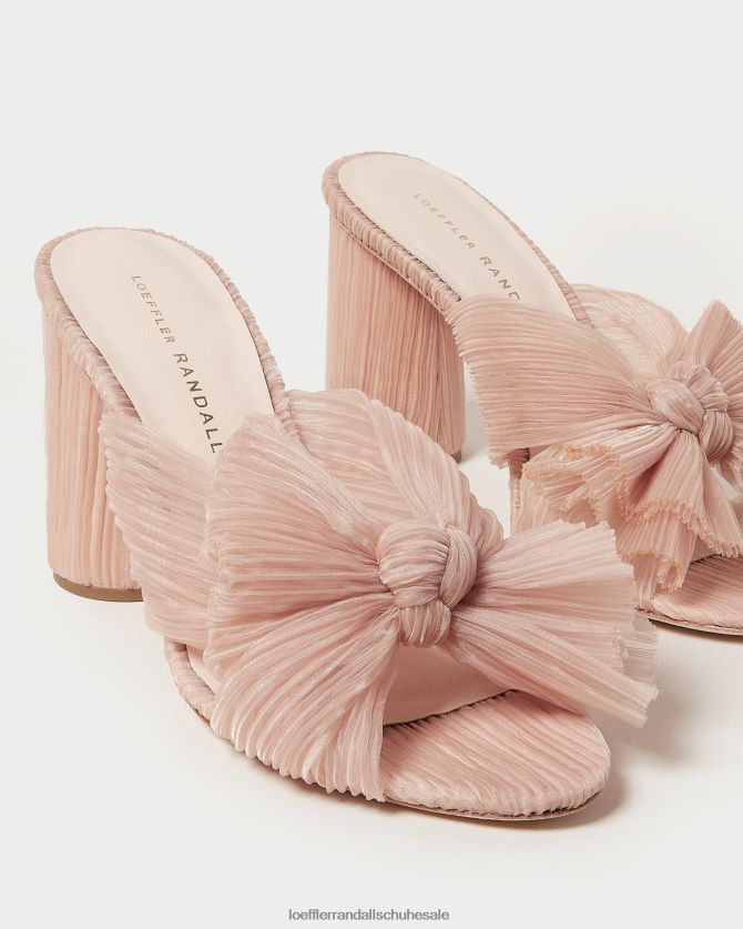 Frauen Loeffler Randall Penny-Faltenschleifenabsatz Schönheit Schuhe 84682420