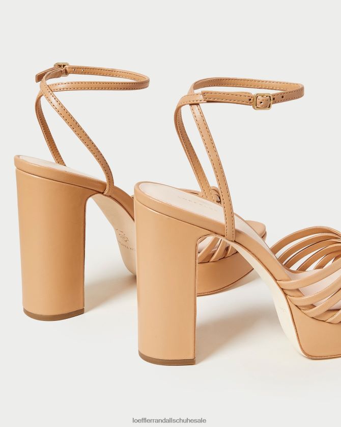 Frauen Loeffler Randall Rivka-Knoten-Plateausandale Düne Schuhe 84682439
