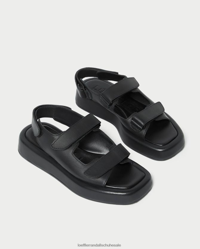 Frauen Loeffler Randall Blaise-Plateausandale Schwarz Schuhe 846824133