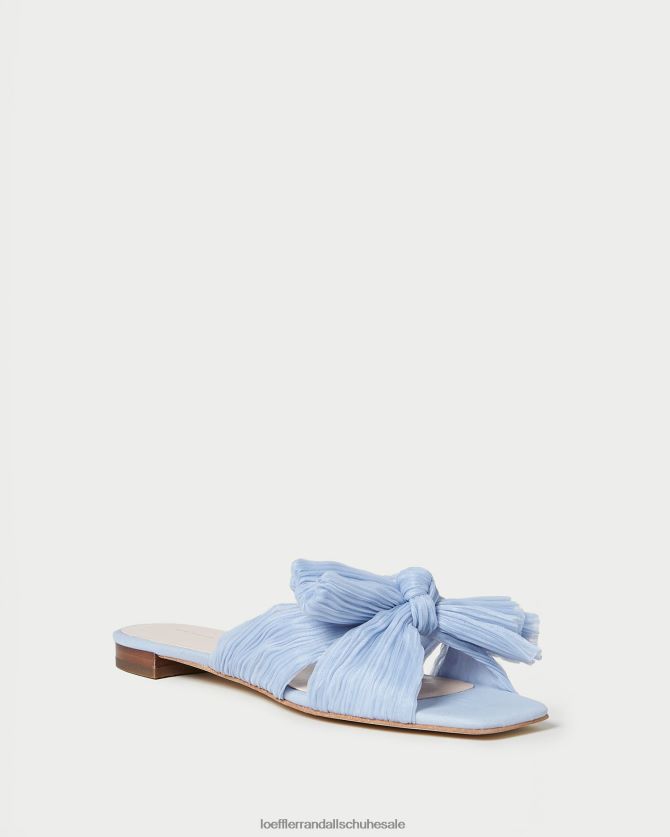 Frauen Loeffler Randall Daphne-Schleife Blau Schuhe 846824104