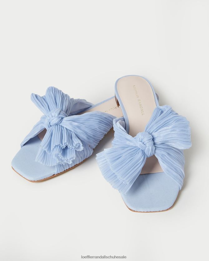 Frauen Loeffler Randall Daphne-Schleife Blau Schuhe 846824104