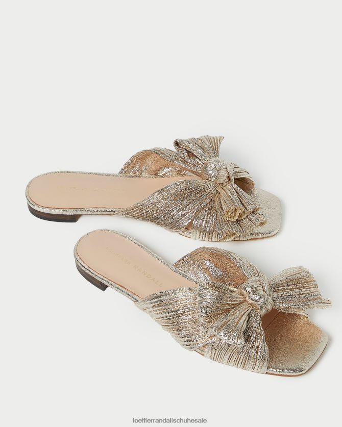 Frauen Loeffler Randall Daphne-Schleife Sekt Schuhe 846824124