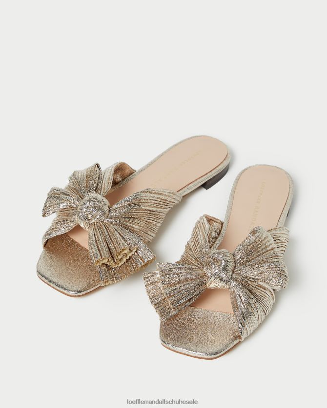 Frauen Loeffler Randall Daphne-Schleife Sekt Schuhe 846824124