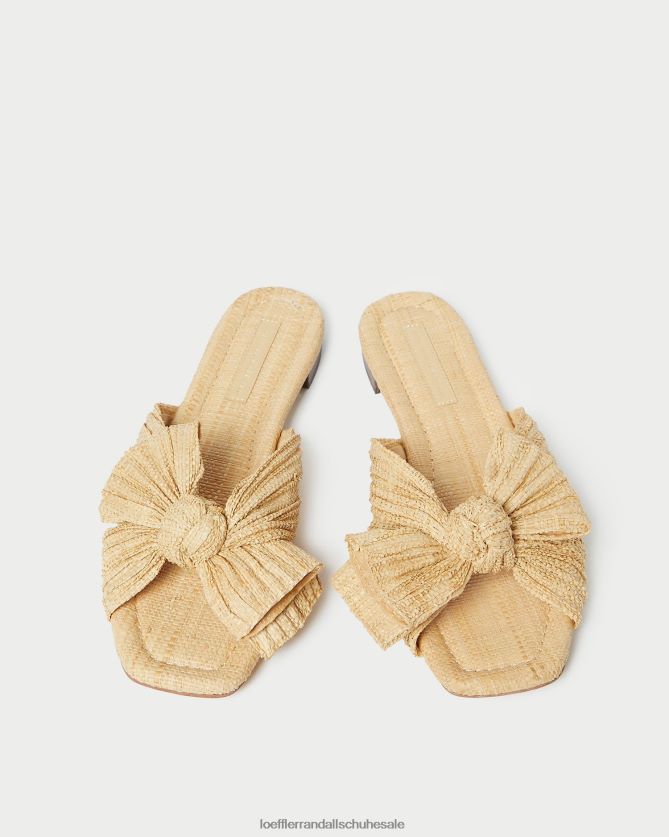 Frauen Loeffler Randall Daphne-Schleife natürlich Schuhe 846824116