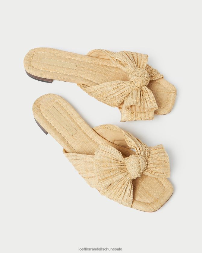 Frauen Loeffler Randall Daphne-Schleife natürlich Schuhe 846824116