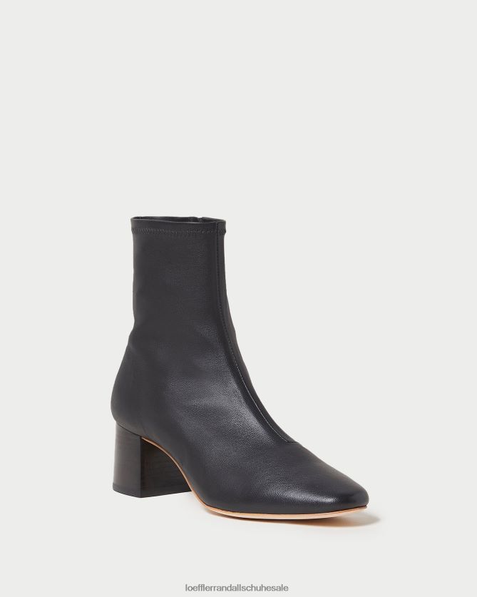 Frauen Loeffler Randall Alec Stretch-Stiefel mit mittelhohem Absatz Schwarz Schuhe 846824284