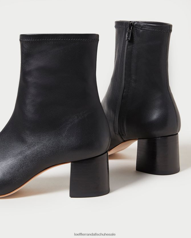 Frauen Loeffler Randall Alec Stretch-Stiefel mit mittelhohem Absatz Schwarz Schuhe 846824284