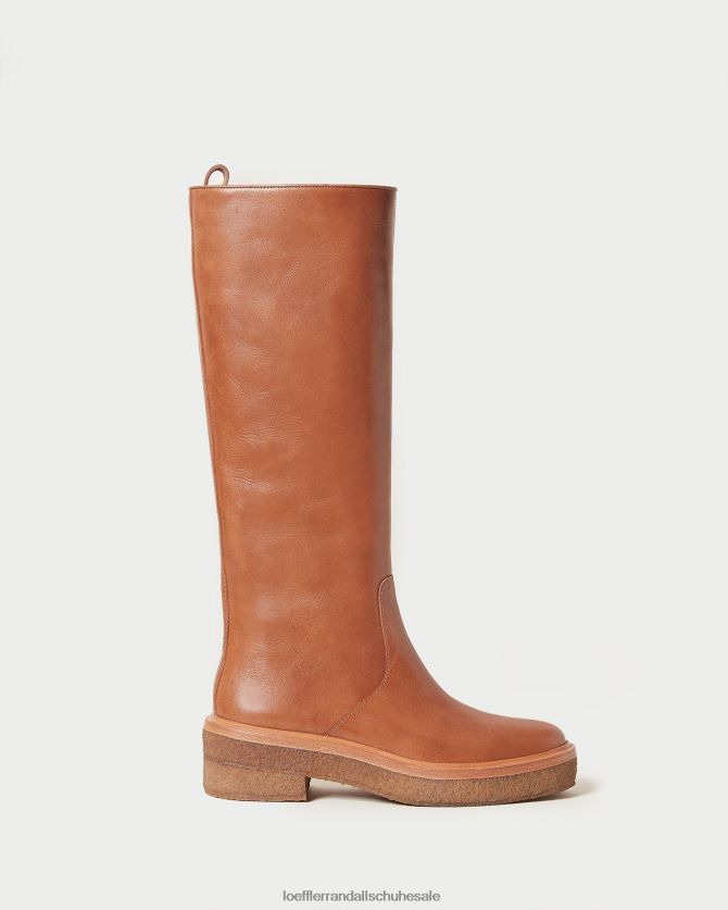 Frauen Loeffler Randall Collins hoher Stiefel Safari Schuhe 846824279