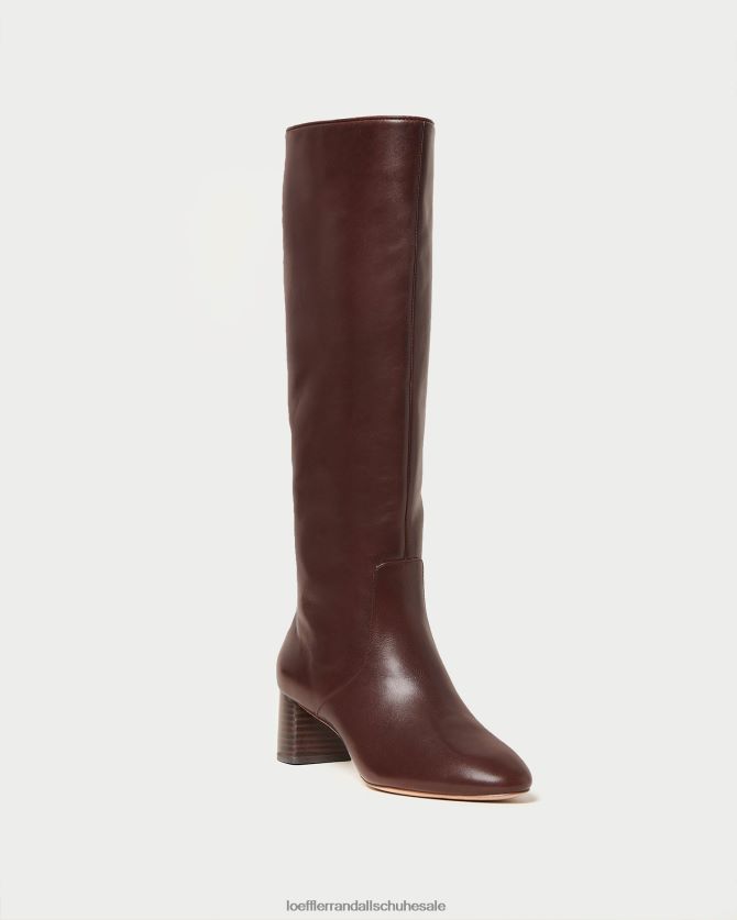 Frauen Loeffler Randall Gia hoher Stiefel Espresso Schuhe 846824286