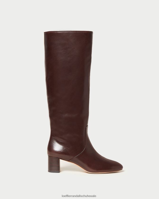 Frauen Loeffler Randall Gia hoher Stiefel Espresso Schuhe 846824286