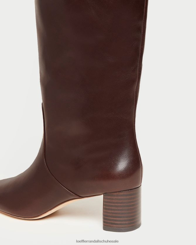Frauen Loeffler Randall Gia hoher Stiefel Espresso Schuhe 846824286