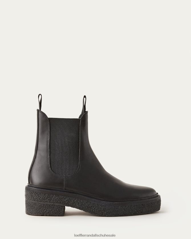 Frauen Loeffler Randall Raquel-Schlupfstiefel Schwarz Schuhe 846824267