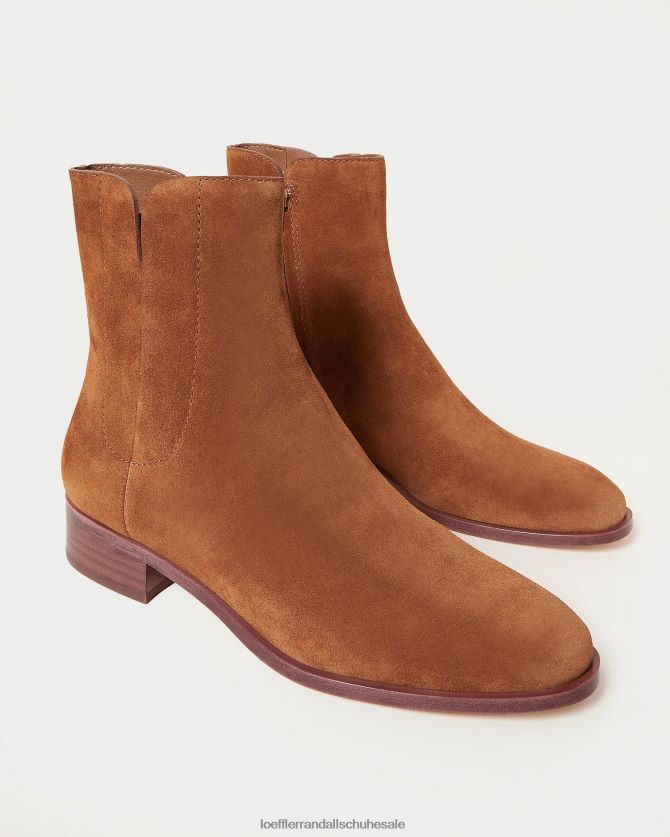 Frauen Loeffler Randall Ronnie-Stiefelette Kakao Schuhe 846824273