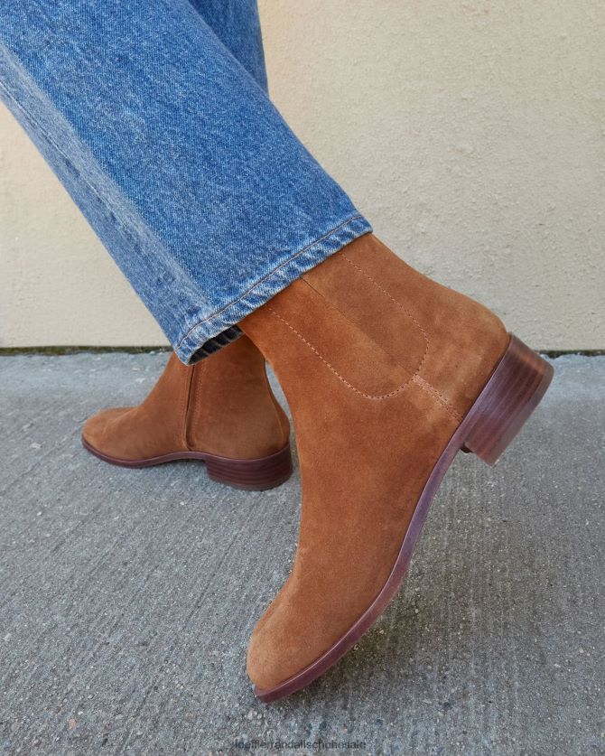 Frauen Loeffler Randall Ronnie-Stiefelette Kakao Schuhe 846824273