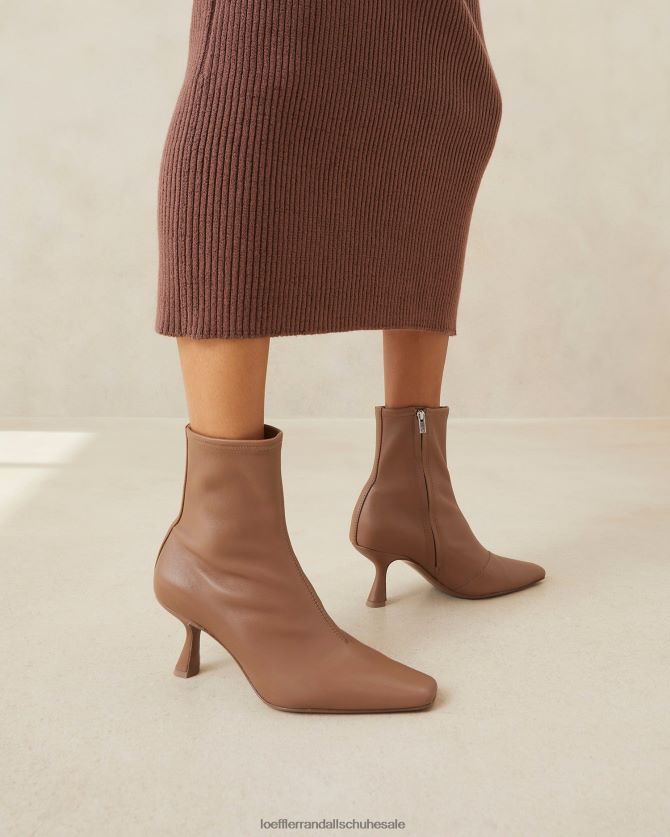 Frauen Loeffler Randall Vielen Dank, Bootie mit gebogenem Absatz Safari Schuhe 846824292