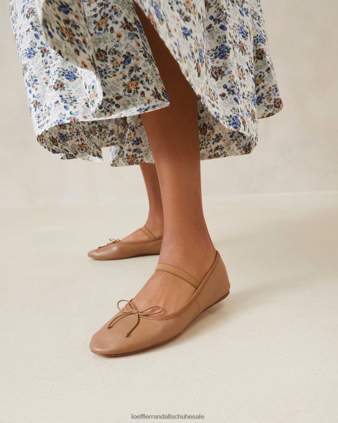 Frauen Loeffler Randall Ballerinas von Leonie Safari Schuhe 846824295