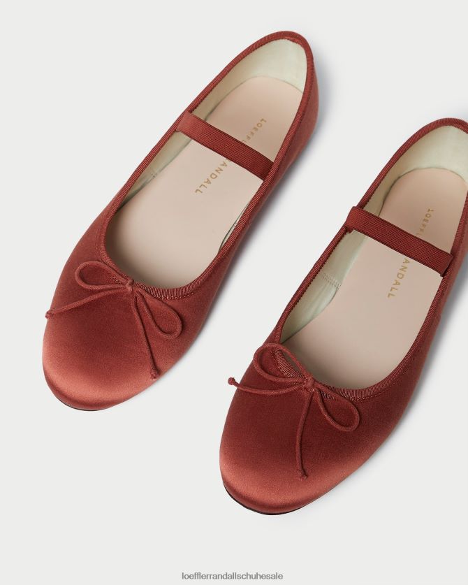 Frauen Loeffler Randall Ballerinas von Leonie Terrakotta Schuhe 846824310