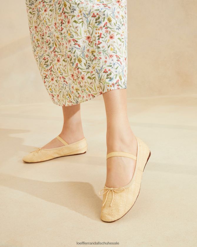 Frauen Loeffler Randall Ballerinas von Leonie natürlich Schuhe 846824302