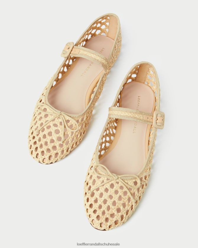 Frauen Loeffler Randall Chiara Mary Jane natürlich Schuhe 846824304