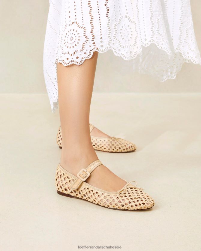 Frauen Loeffler Randall Chiara Mary Jane natürlich Schuhe 846824304