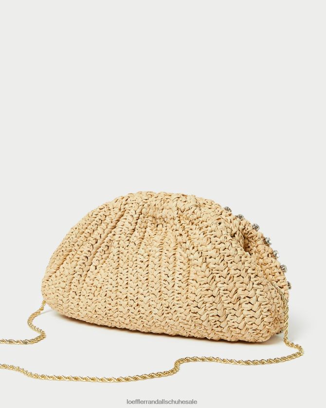 Frauen Loeffler Randall Bailey Kuppelkupplung natürlich/klar Taschen 846824389