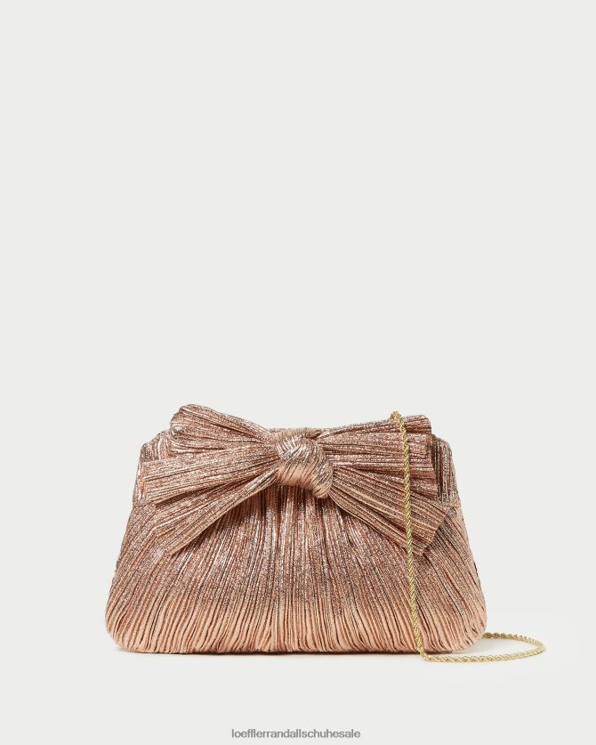Frauen Loeffler Randall Clutch mit Rayne-Schleife Düne Taschen 846824363