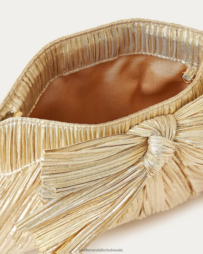Frauen Loeffler Randall Clutch mit Rayne-Schleife Gold Taschen 846824333