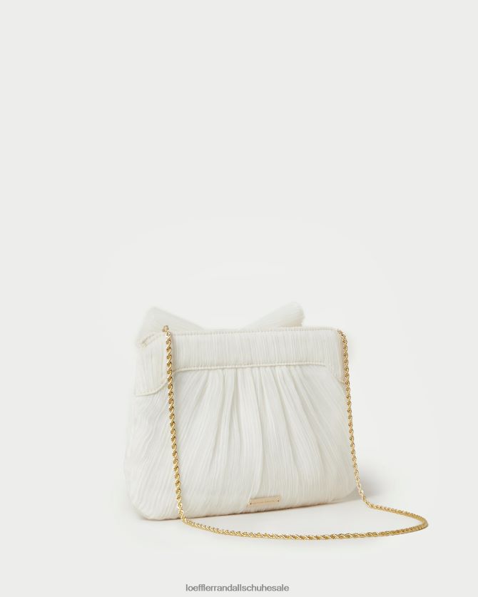 Frauen Loeffler Randall Clutch mit Rayne-Schleife Perle Taschen 846824341