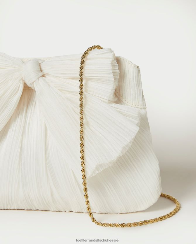 Frauen Loeffler Randall Clutch mit Rayne-Schleife Perle Taschen 846824341