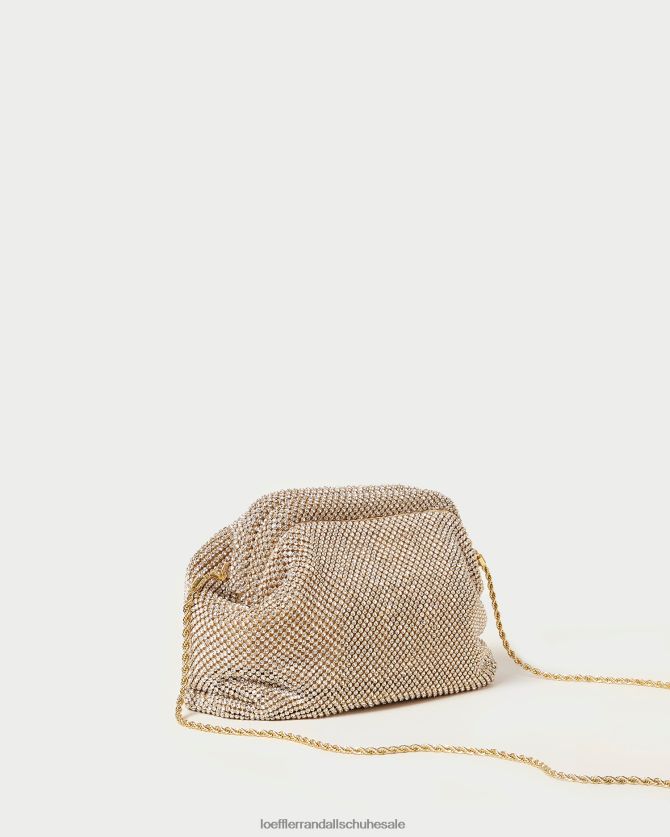 Frauen Loeffler Randall Doreen Diamant-Rahmentasche Gold Taschen 846824337