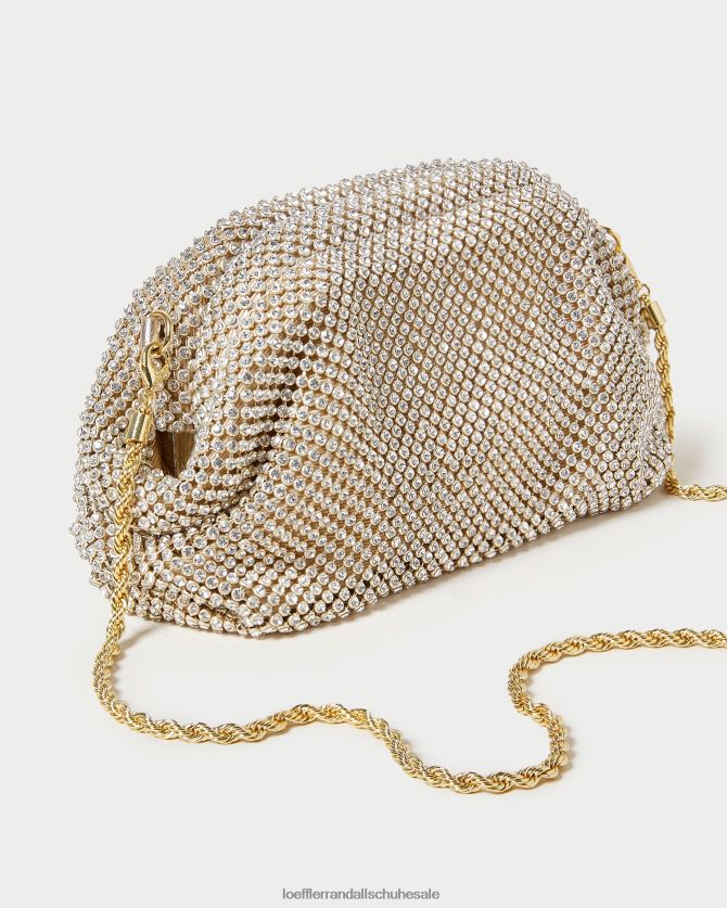 Frauen Loeffler Randall Doris Mini-Beutel mit Diamanten Gold Taschen 846824356